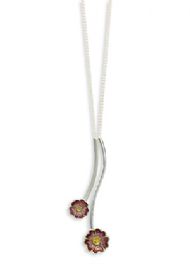 SHEILA FLEET PRIMULA SCOTICA NECKLACE - PINK